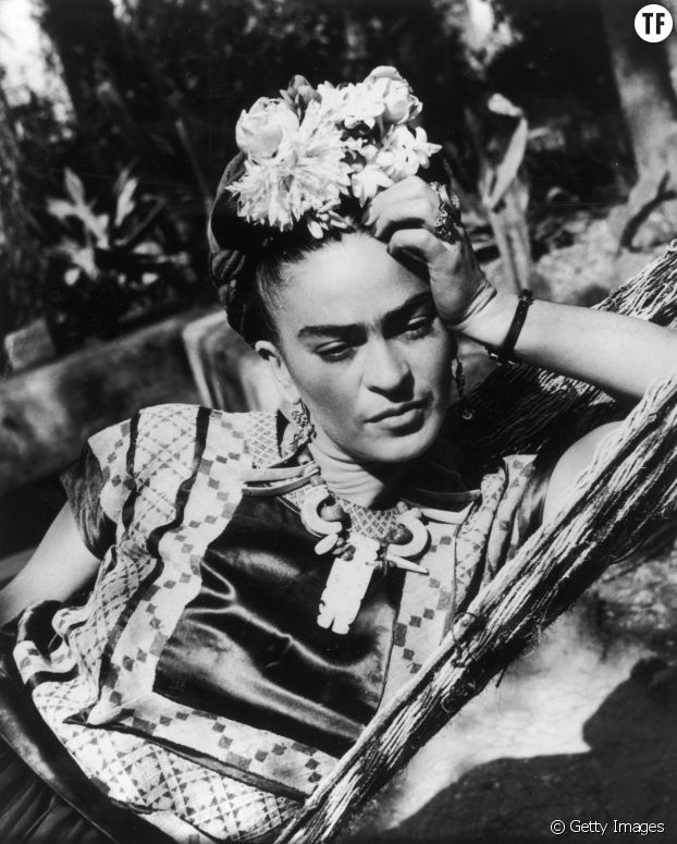 L'artiste mexicaine Frida Kahlo en 1950