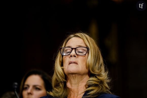 Christine Blasey Ford le 27 septembre devant le Sénat américain