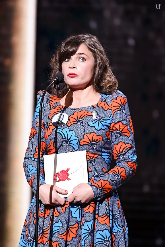 Blanche Gardin à la cérémonie des César le 2 mars 2018