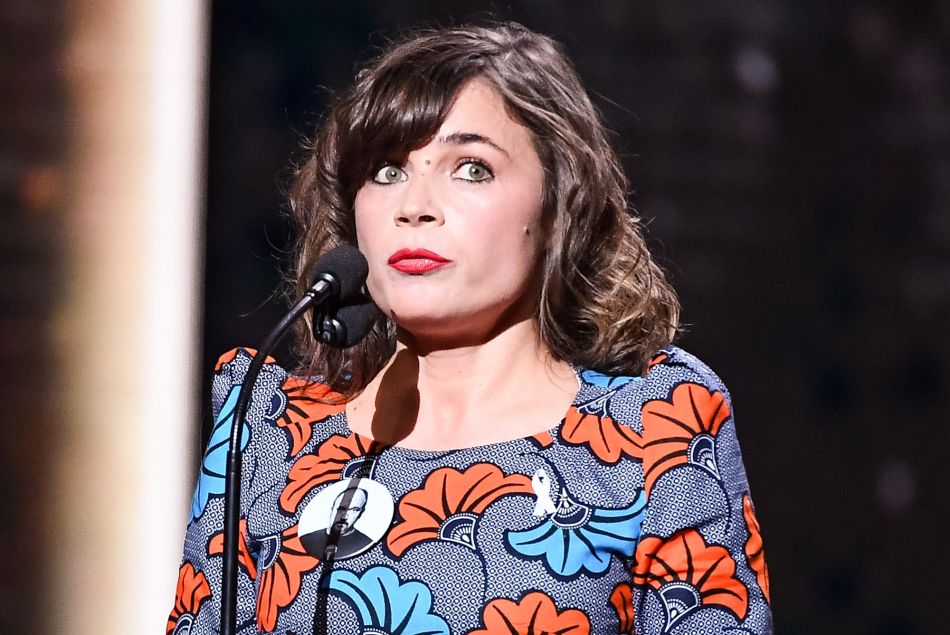 Blanche Gardin à la cérémonie des César le 2 mars 2018