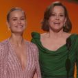 Sigourney Weaver, Gal Gadot et Brie Larson, les wonder women d'Hollywood.