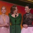 Brie Larson, Sigourney Weaver et Gal Gadot aux Oscars 2020