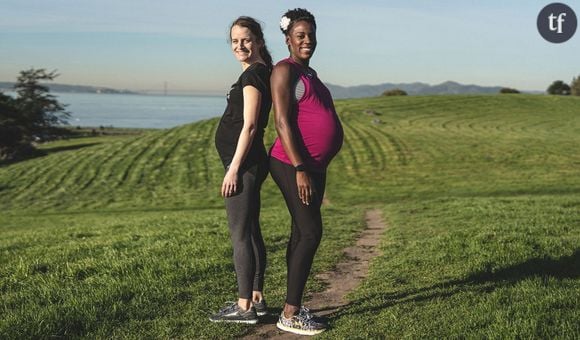 La marque Altra Running met à l'honneur les sportives enceintes.