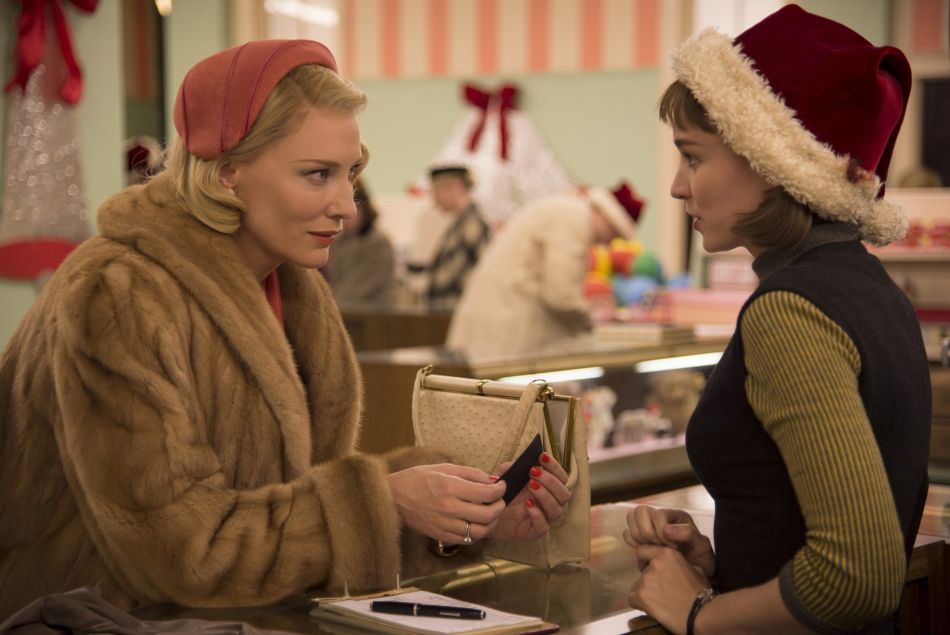 "Carol" de Todd Haynes avec Cate Blanchett et Rooney Mara.