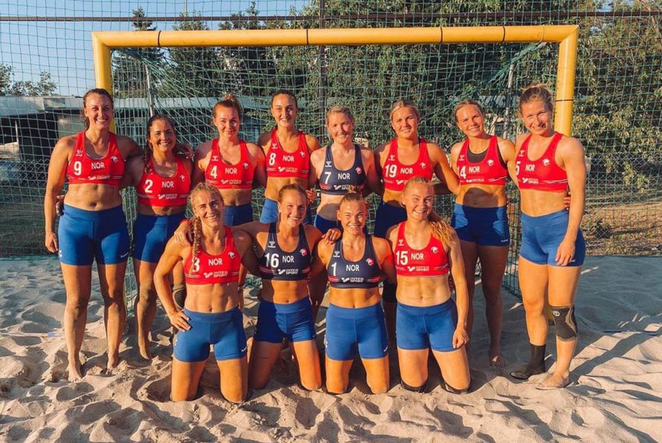 L'équipe de beach handball norvégienne sanctionnée pour avoir porté un short au lieu d'un bikini