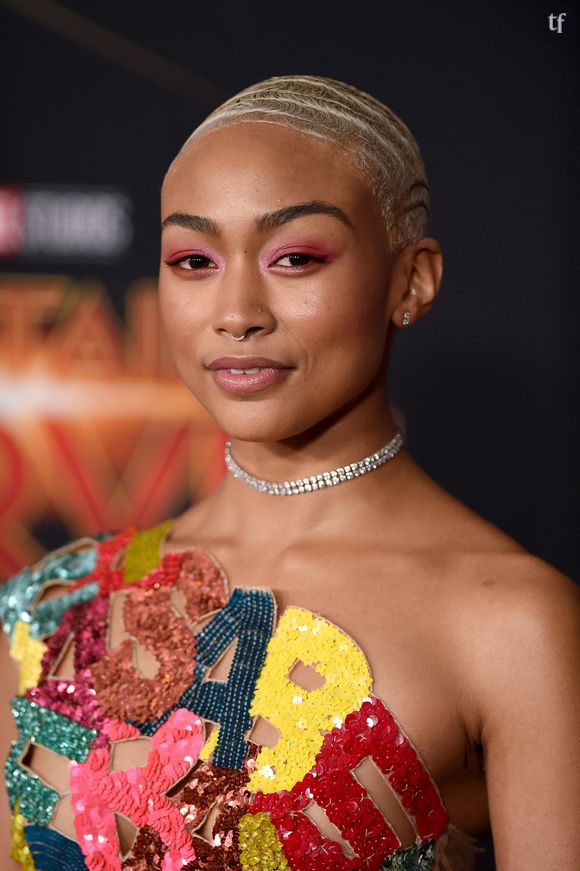 Tati Gabrielle à la première de "Captain Marvel" le 4 mars 2019 à Los Angeles