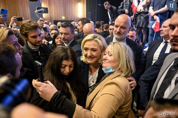 Meeting de Marine le Pen le 18 février 2022 à Vienne