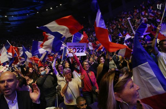 Meeting d'Eric Zemmour à Toulon le 6 mars 2022