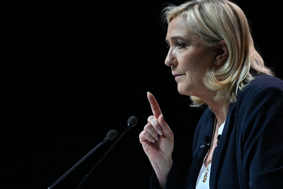 Meeting de Marine Le Pen à Reims le 5 février 2022