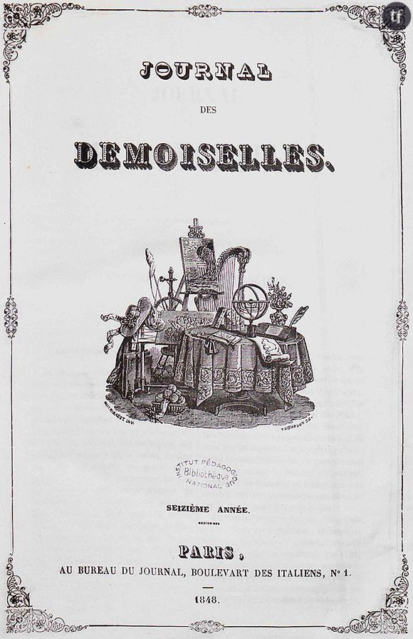 Gravure du Journal des demoiselles, XIXe siècle