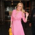 Rebel Wilson dans une robe rose Valentino à New York, le 5 mai 2022