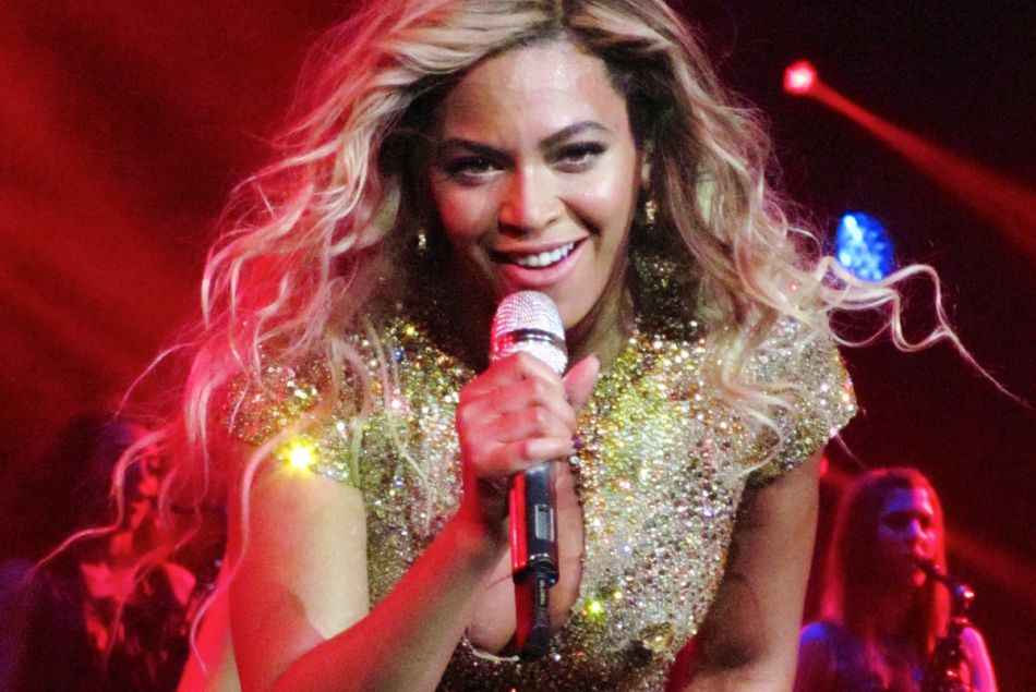 Beyonce se produit en concert à Londres, Royaume-Uni, le 6 mars 2014
