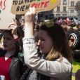 Manifestation pour le climat à Lyon