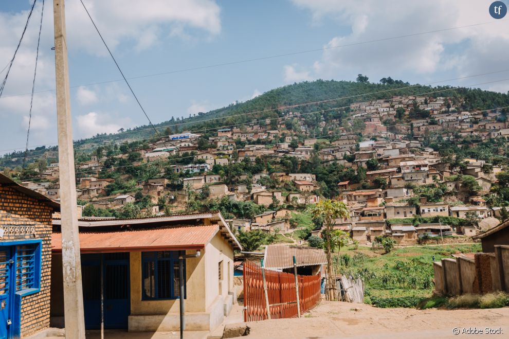 Vue de Kigali, capitale du Rwanda