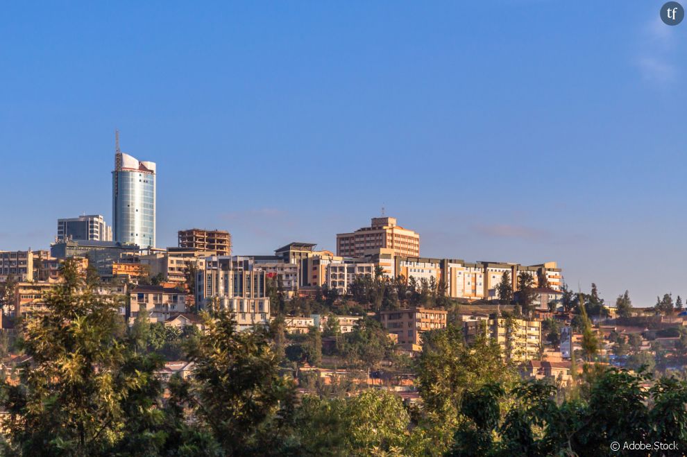 Cliché de Kigali, capitale du Rwanda