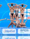  La natation artistique aux championnats d'Europe de natation à Rome le 13 août 2022.  