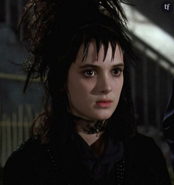 Winona Ryder en jeune goth dans "Beetlejuice"