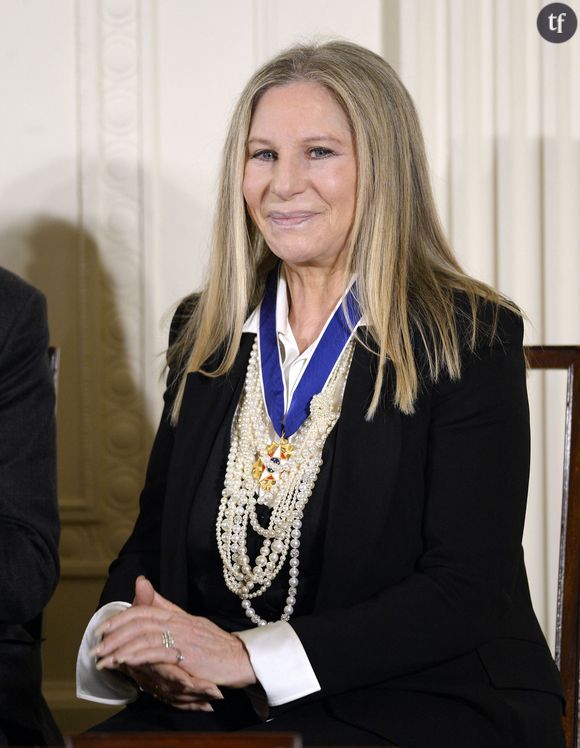 "Garce, hamster, tamanoir !" : Barbra Streisand énumère ses surnoms les plus sexistes (c'est abject)
Actress Barbra Streisand looks on during the Presidential Medal of Freedom ceremony in the East Room of the White House in Washington, DC, USA on November 24, 2015. Photo by Olivier Douliery/ABACAPRESS.COM