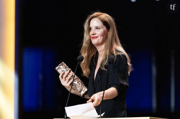 "Adèle Haenel et Judith Godrèche disent des choses nécessaires", soutient Justine Triet
Justine Triet, César du meilleur film pour "Anatomie d'une chute" - 49ème édition de la cérémonie des César à l'Olympia à Paris le 23 février 2024 © Dominique Jacovides / Olivier Borde / Bestimage 