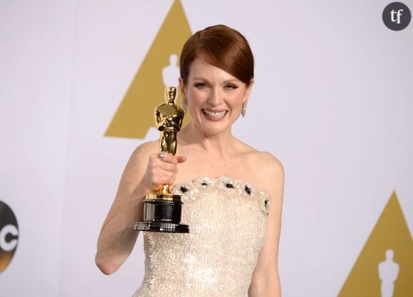 Julianne Moore lors de la dernière soirée des Oscars