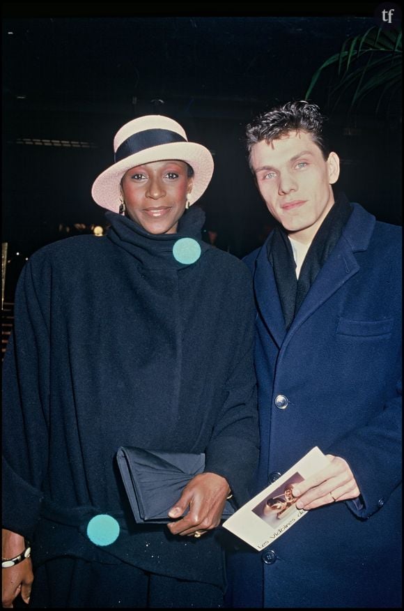 Marc Lavoine et Denise Pascale en 1985.