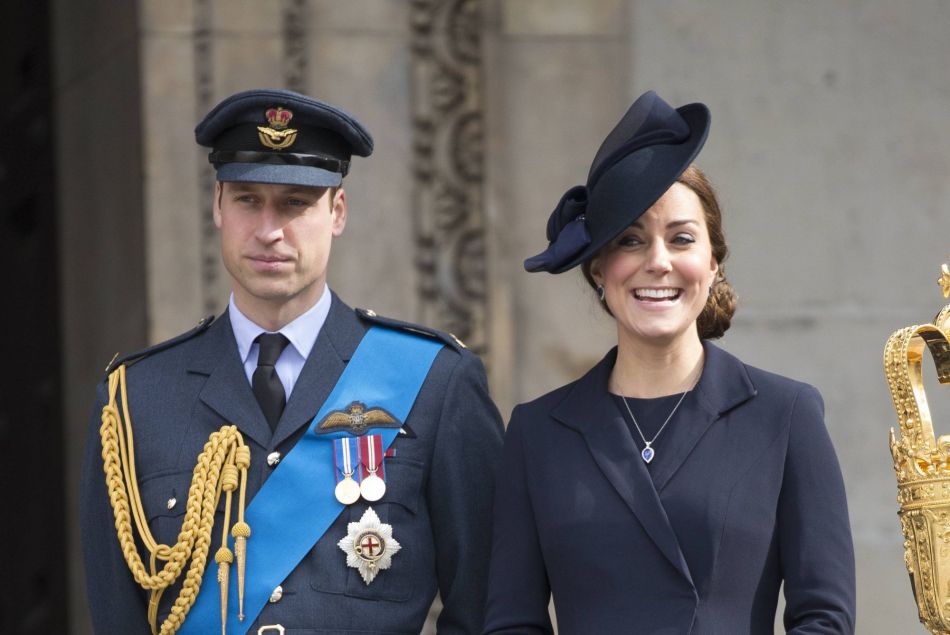 Kate Middleton et William à Londres le 17 mars 2015