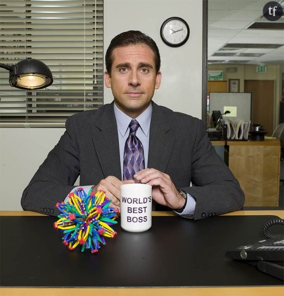 Steve Carell dans la série "The office"