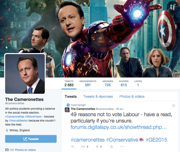 "The Cameronettes" pendant conservateur du #Milifandom ne connaissent pas le même succès que leur rival travailliste.