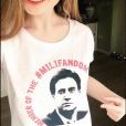 A l'instar d'un Jacques Chirac, Ed Miliband a lui aussi son visage sur un t-shirt. Seule différence : il est porté par des adolescentes, pas par des Hipsters.