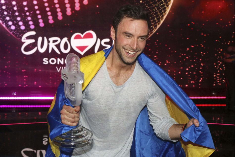 Mans Zelmerlöw, la gagnant de l'Eurovision 2015