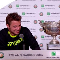 Stan Wawrinka : "Mon short aussi a gagné Roland-Garros"