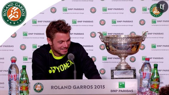 "J'aime bien ce short, même si je suis le seul apparemment. C'est plutôt marrant qu'il ait gagné Roland Garros". Stan Wawrinka.