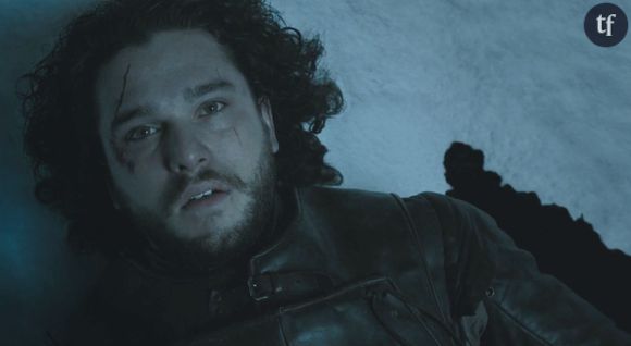 Jon Snow dans la scène finale de "Game of Thrones"