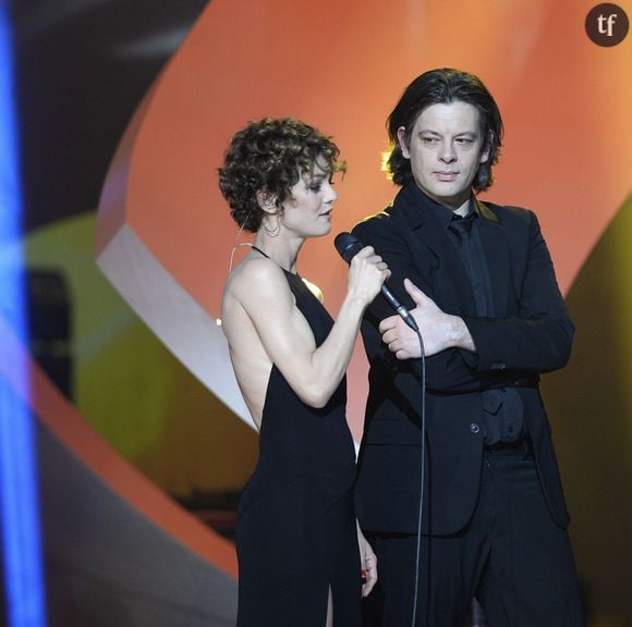 Benjamin Biolay et Vanessa Paradis aux Victoires de la musique en février 2014