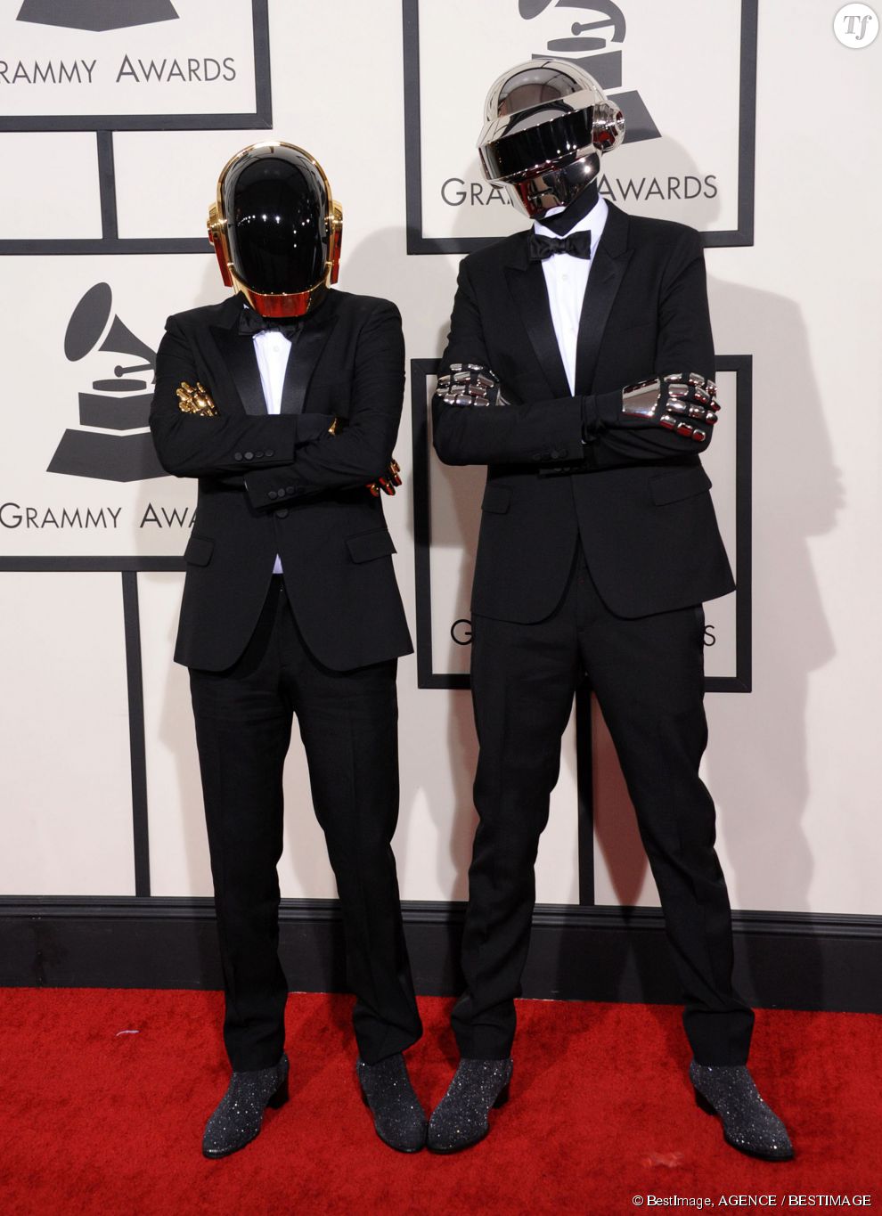 Daft Punk aux Grammy Awards en 2014