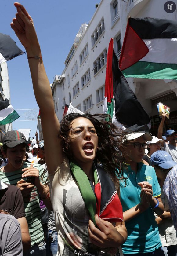 Une jeune femme marocaine à Rabat le 20 juillet 2014.