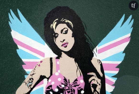 Une oeuvre de street art dédiée à Amy Winehouse