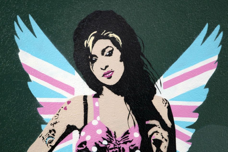 Une oeuvre de street art dédiée à Amy Winehouse