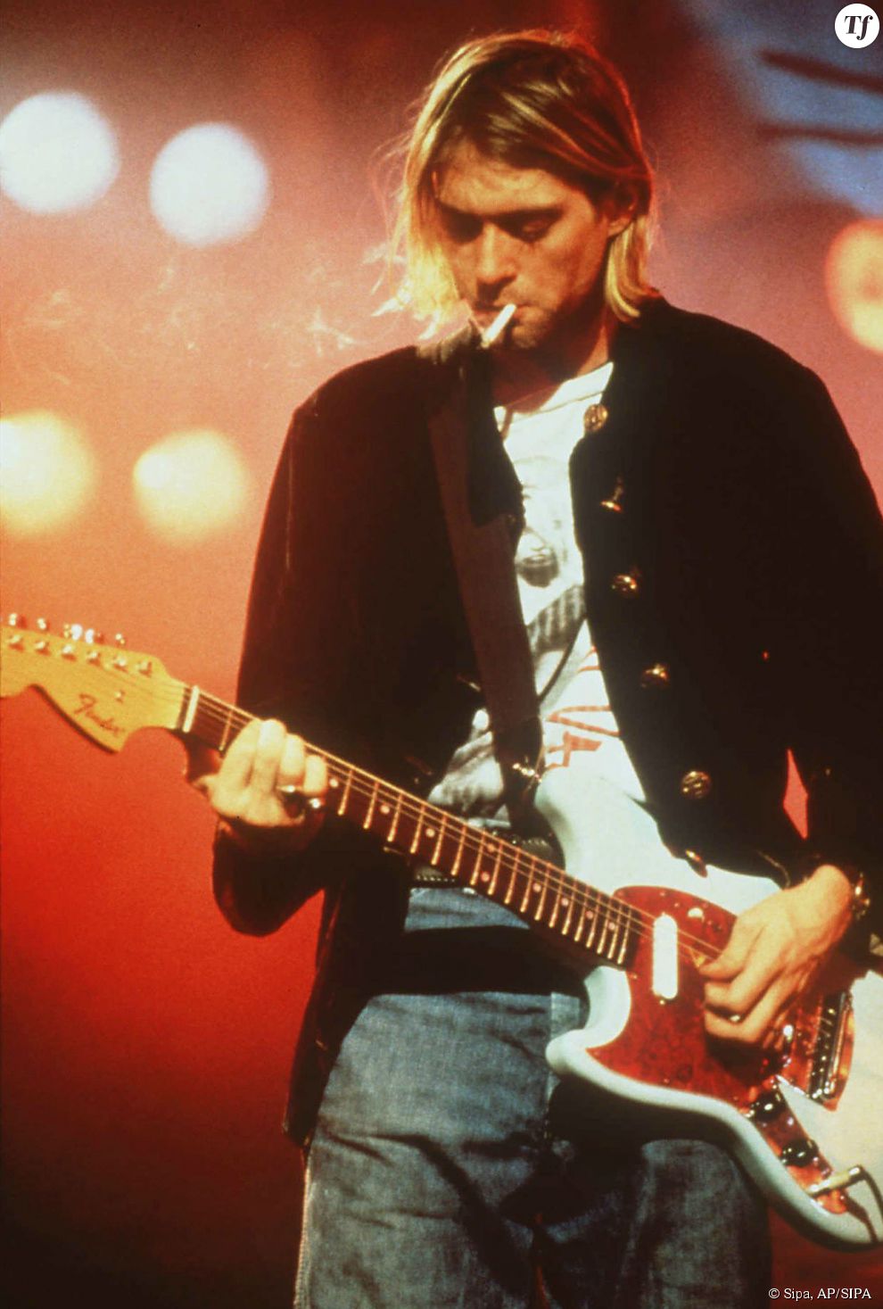 Kurt Cobain en concert