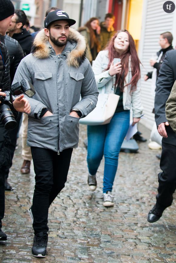 Kendji Girac à Mons avec ses fans en janvier 2015