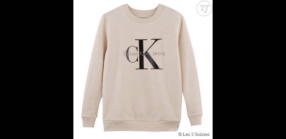 Sweatshirt Calvin Klein Jean sur  Les 3 Suisses,  99€