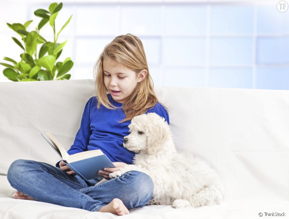 Les chiens aideraient les enfants qui ont des difficultés avec la lecture