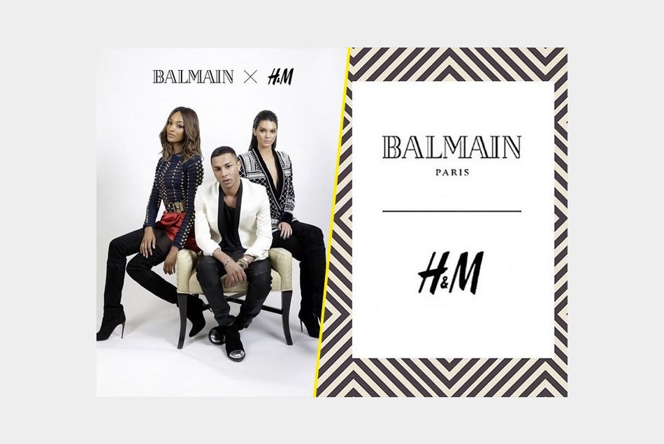 La collection Balmain pour H&amp;M