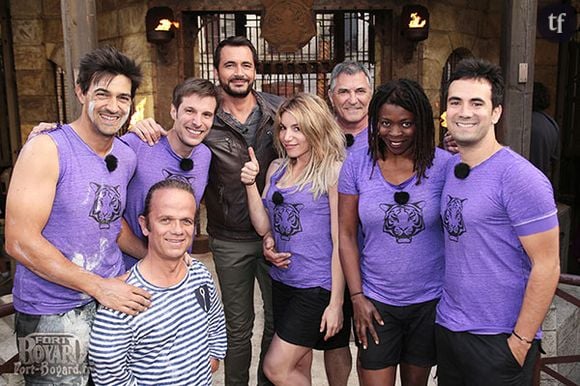 Toute l'équipe de Fort Boyard du 29 août