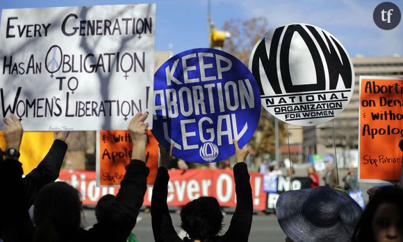 Une manifestation pro-avortement au Texas