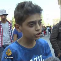 "Mettez juste fin à la guerre" : l'appel déchirant d'un jeune migrant syrien de 13 ans