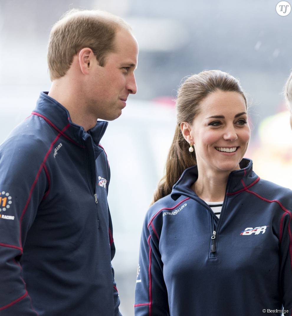 La dernière sortie officielle de Kate Middleton avec son époux le Prince William, le 26 juillet à l&#039;America&#039;s Cup à Portsmouth