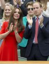 Kate Middleton et le Prince William au tournoi de Wimbledon le 8 juillet dernier