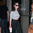  Selena Gomez se rend au Starbucks à New York, le 19 août 2015.  