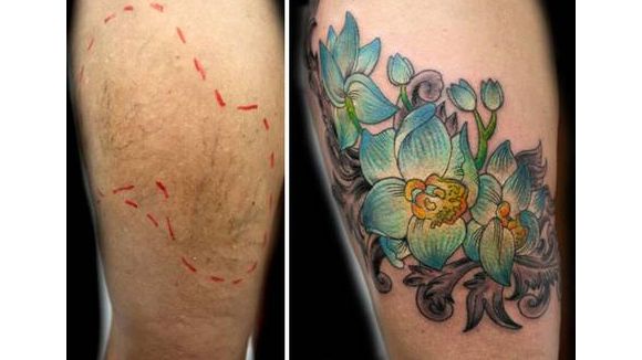 Cette tatoueuse transforme avec brio les marques de violences conjugales